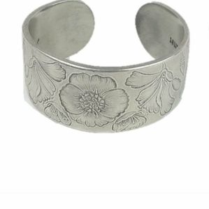 Salisbury Pewter Poppy Bracelet